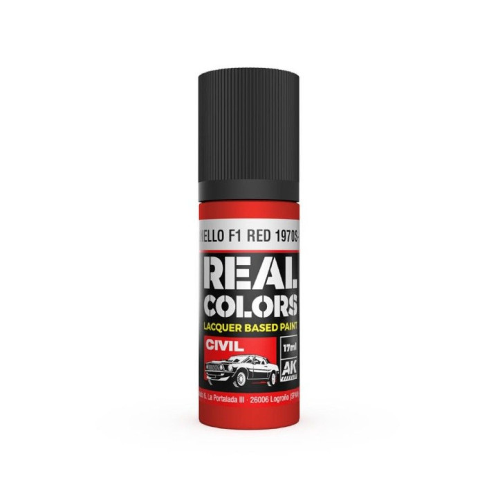 Maranello F1 Red 1970s-1980s 17 ml