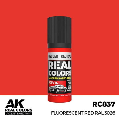 Fluorescent Red RAL 3026 17 ml