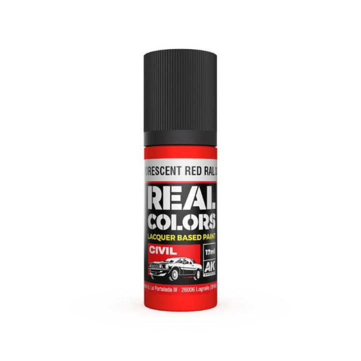 Fluorescent Red RAL 3026 17 ml