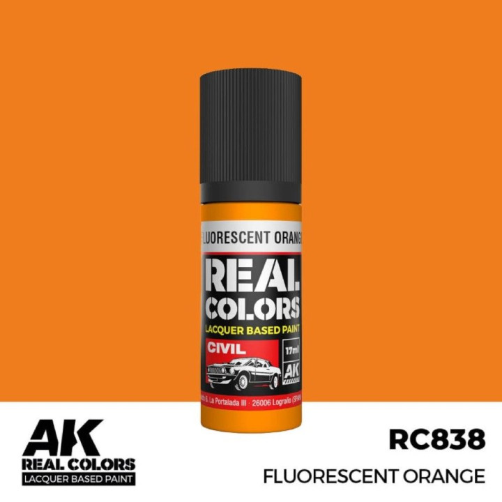 Fluorescent Orange 17 ml