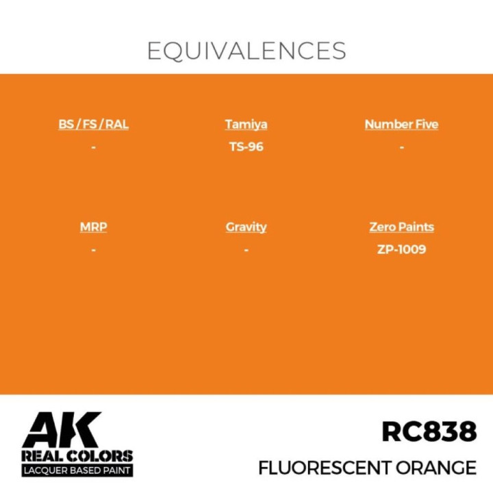 Fluorescent Orange 17 ml