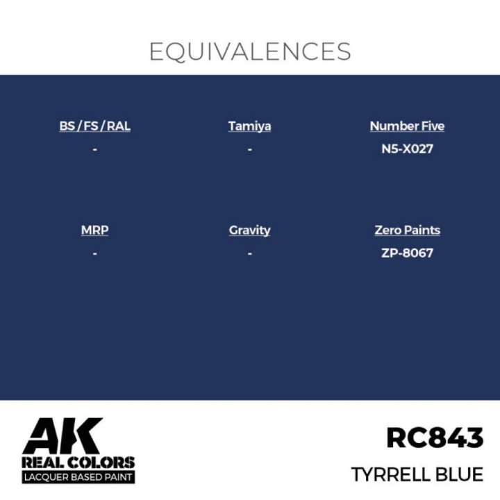 Tyrrell Blue 17 ml