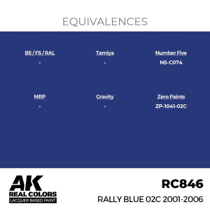 Rally Blue 02C 2001-2006 17ml