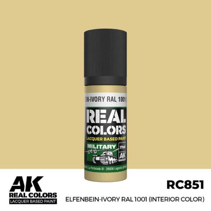 Elfenbein-Ivory RAL 1001 (Interior Color) 17 ml