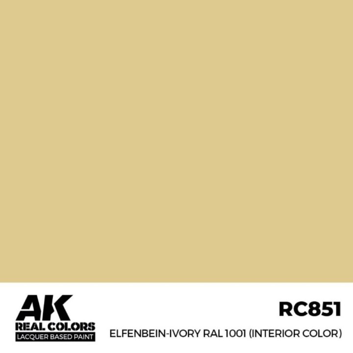 Elfenbein-Ivory RAL 1001 (Interior Color) 17 ml