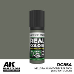 Hellgrau-Light Grey RAL 7009 (interior color) 17 ml