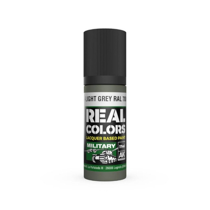 Hellgrau-Light Grey RAL 7009 (interior color) 17 ml