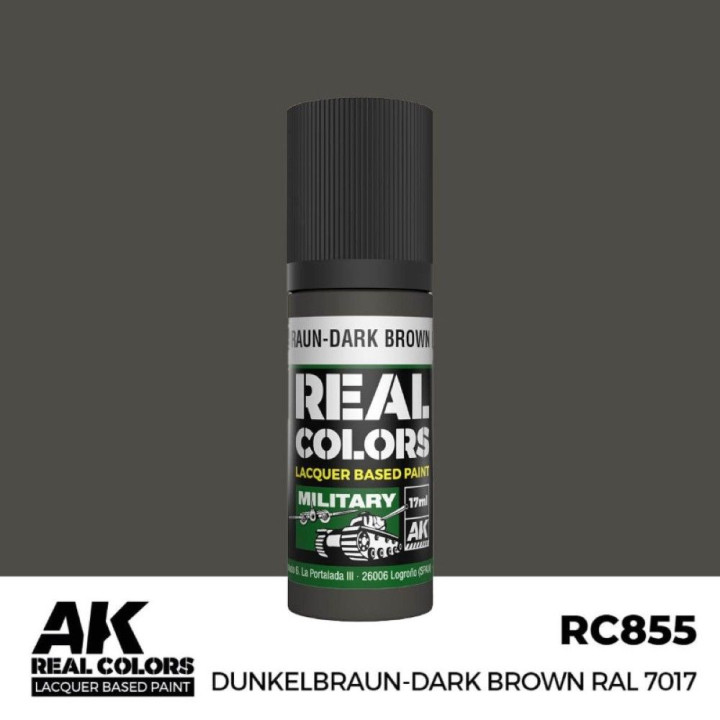 Dunkelbraun-Dark Brown RAL 7017 17 ml