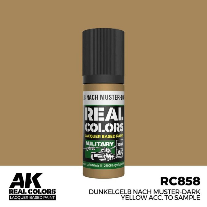 Dunkelgelb Nach Muster-Dark Yellow acc. to Sample 17 ml