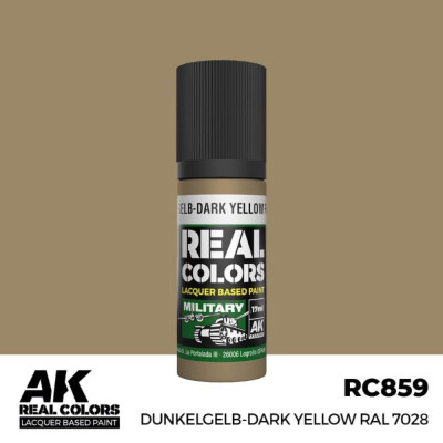 Dunkelgelb-Dark Yellow RAL 7028 17 ml