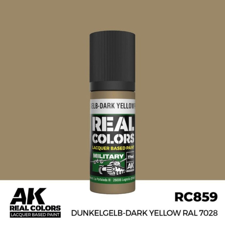 Dunkelgelb-Dark Yellow RAL 7028 17 ml
