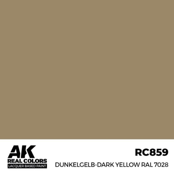 Dunkelgelb-Dark Yellow RAL 7028 17 ml