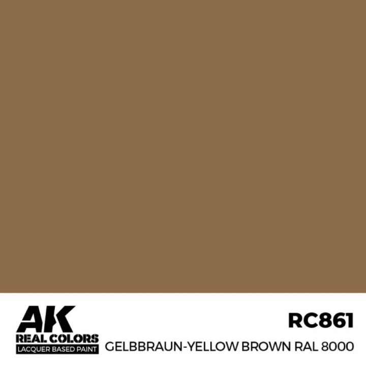 Gelbbraun-Yellow Brown RAL 8000 17 ml