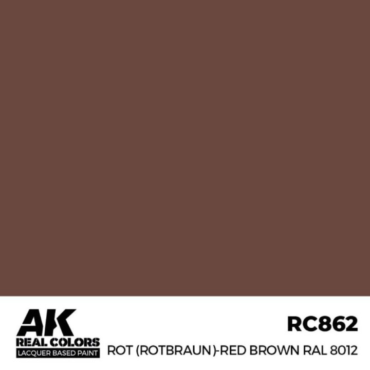 Rot (Rotbraun)-Red Brown RAL 8012 17 ml