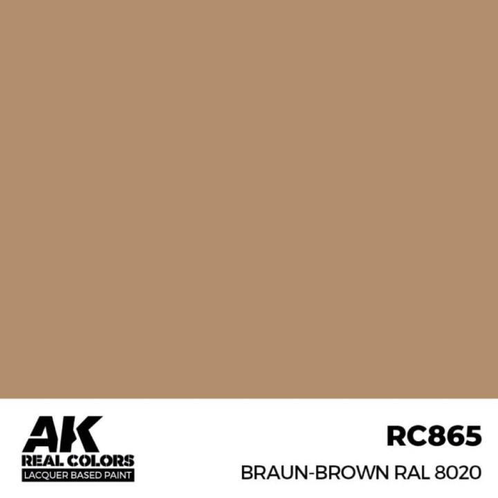 Braun-Brown RAL 8020 17 ml