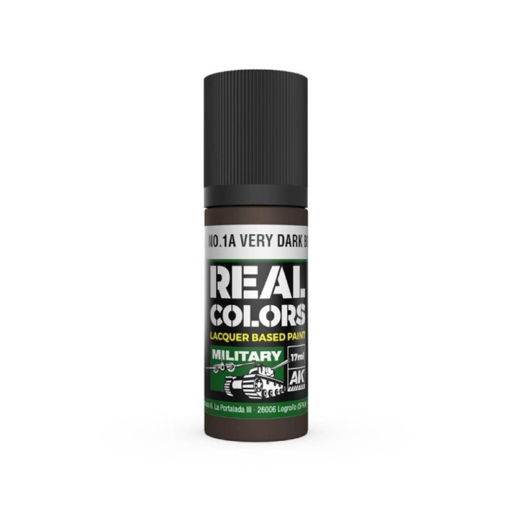 S.C.C. No.1A Very Dark Brown 17 ml