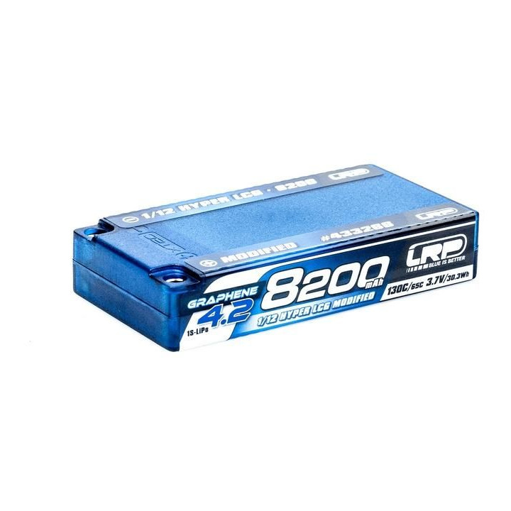 LRP 1/12 Hyper LCG Modified GRAPHENE-4.2 8200mAh Hardcase akumulátor - 3.7V - 130C/65C