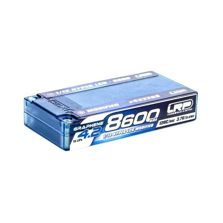 LRP 1/12 Hyper LCG Modified GRAPHENE-4.2 8600mAh Hardcase akumulátor - 3.7V - 120C/60C