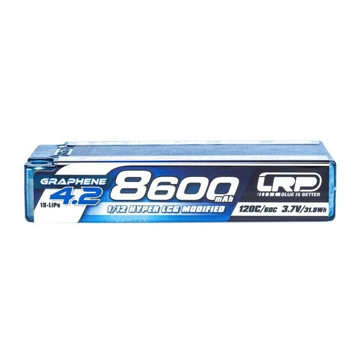 LRP 1/12 Hyper LCG Modified GRAPHENE-4.2 8600mAh Hardcase akumulátor - 3.7V - 120C/60C