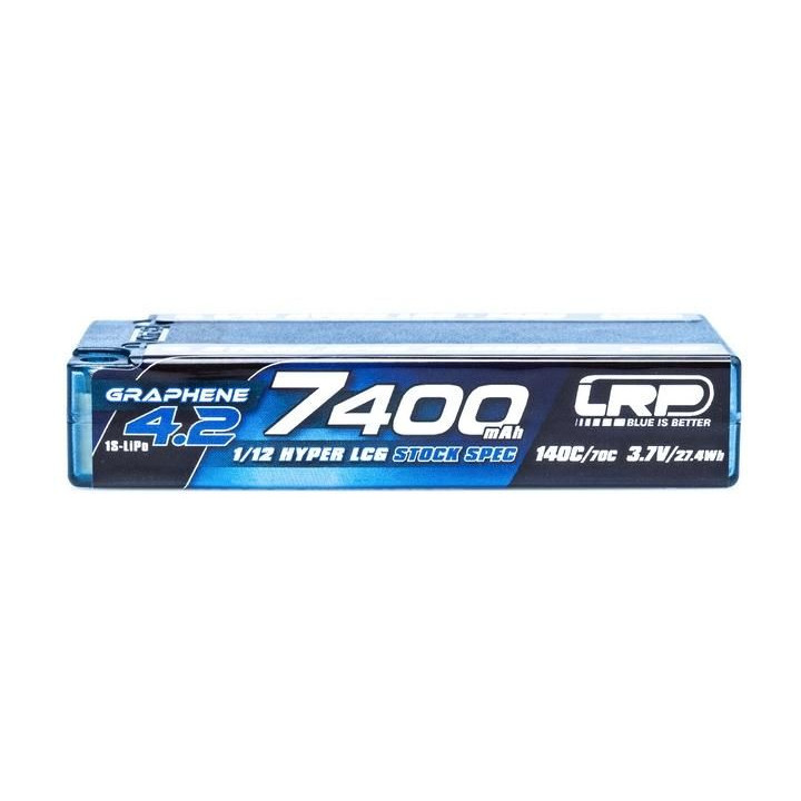 LRP 1/12 Hyper LCG StockSpec GRAPHENE-4.2 7400mAh Hardcase akumulátor - 3.7V - 140C/70C