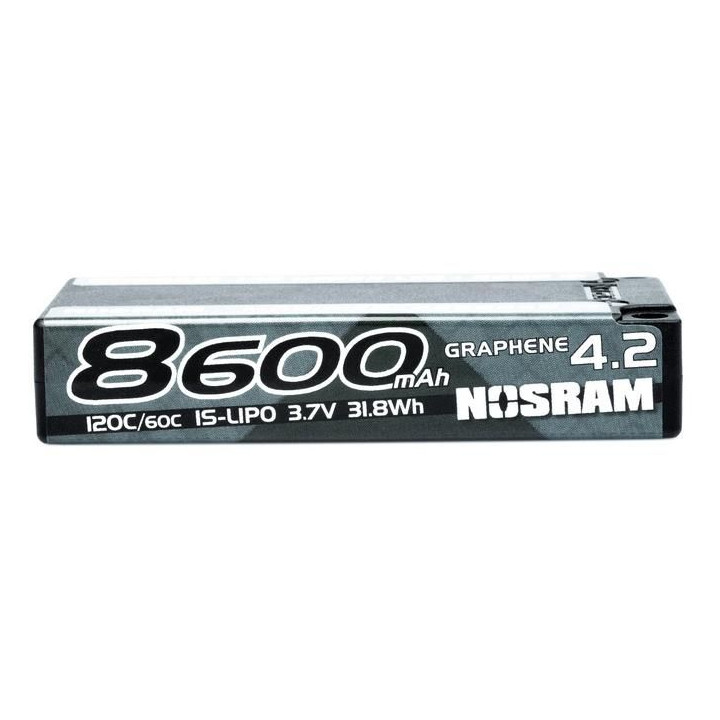 NOSRAM 1/12 Hyper LCG Modified GRAPHENE-4.2 8600mAh Hardcase akumulátor - 3.7V - 120C/60C