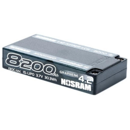 NOSRAM 1/12 Hyper LCG Modified GRAPHENE-4.2 8200mAh Hardcase akumulátor - 3.7V - 130C/65C