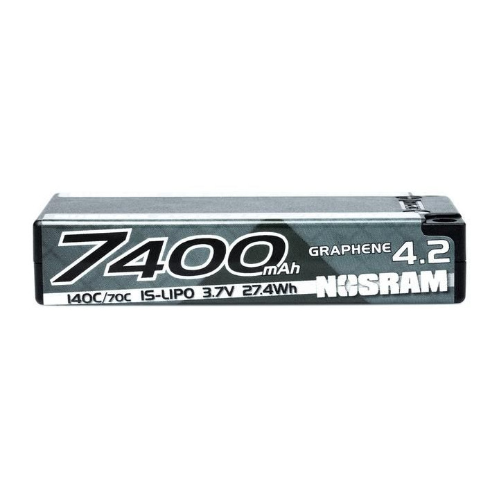 NOSRAM 1/12 Hyper LCG StockSpec GRAPHENE-4.2 7400mAh Hardcase akumulátor - 3.7V - 140C/70C