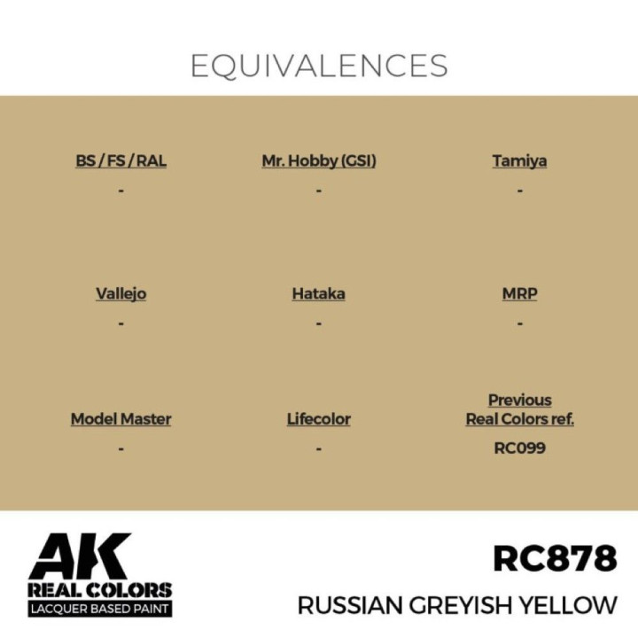 Russian Greyish Yellow 17 ml