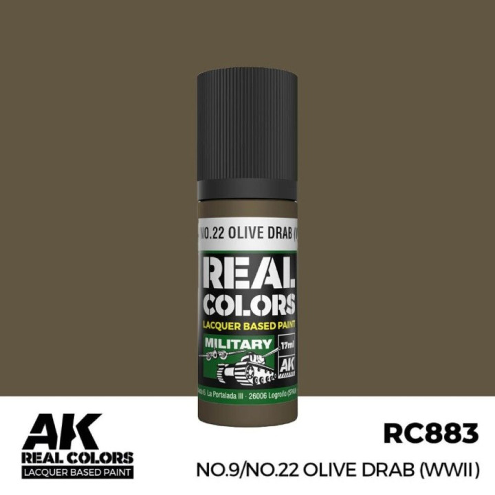 No.9/No.22 Olive Drab (WWII) 17 ml