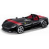 Kovový model auta Ferrari Monza SP2 v měřítku 1:43 nejen pro sběratele od Bburaga. Detailní provedení, přívětivá cena, barva černá, délka přibližně 10 cm.