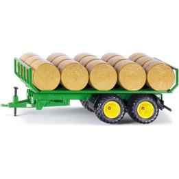 SIKU Farmer - Přívěs na kulaté balíky 1:32