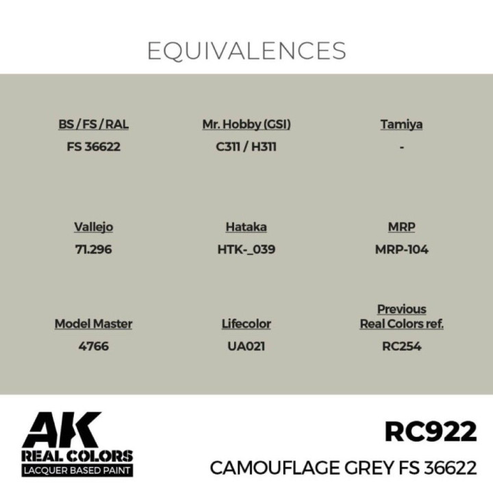Camouflage Grey FS 36622 17 ml