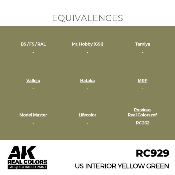 US Interior Yellow Green 17 ml