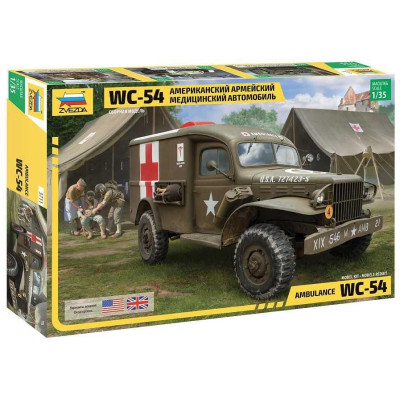 Model Kit military 3711 - Dodge WC-54 Ambulance (1:35)