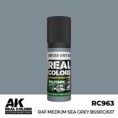 RAF Medium Sea Grey BS381C/637 17 ml
