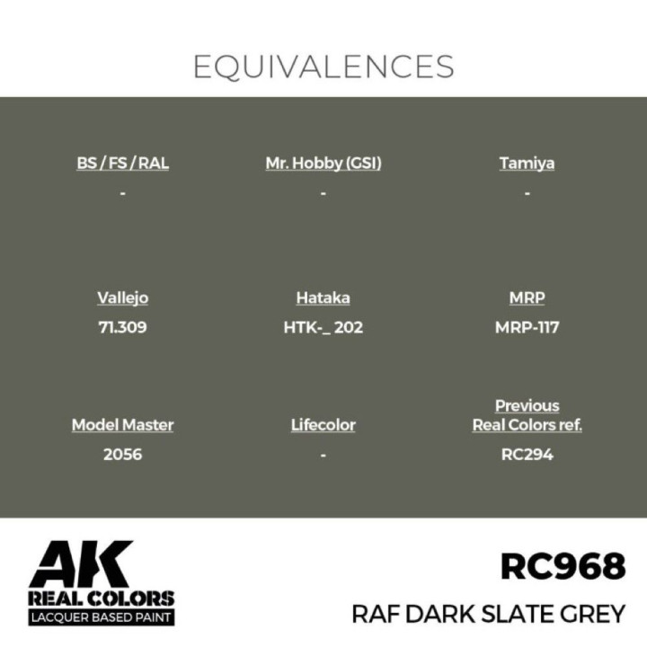 RAF Dark Slate Grey 17 ml