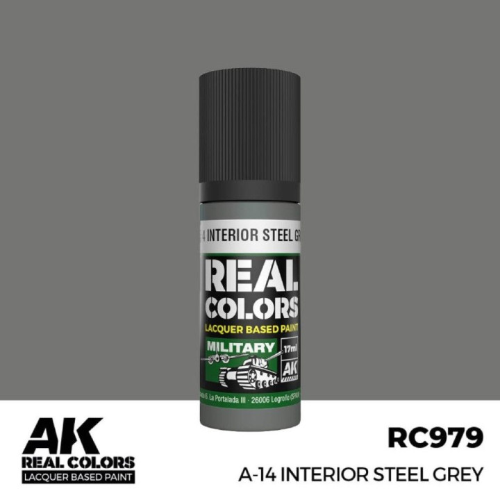 A-14 Interior Steel Grey 17 ml