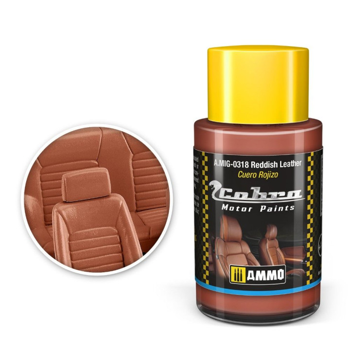 Cobra Motor Reddish Leather 30ml