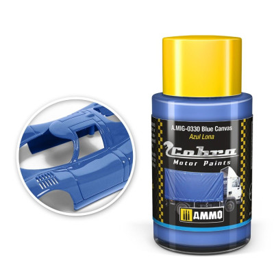 Cobra Motor Blue Canvas 30ml