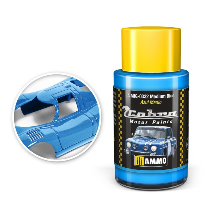 Cobra Motor Medium Blue 30ml