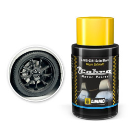 Cobra Motor Satin Black 30ml
