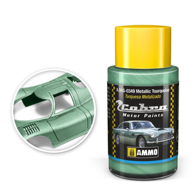 Cobra Motor Metallic Tourquoise 30ml