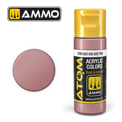 ATOM COLOR Dark Nude Pink 20ml