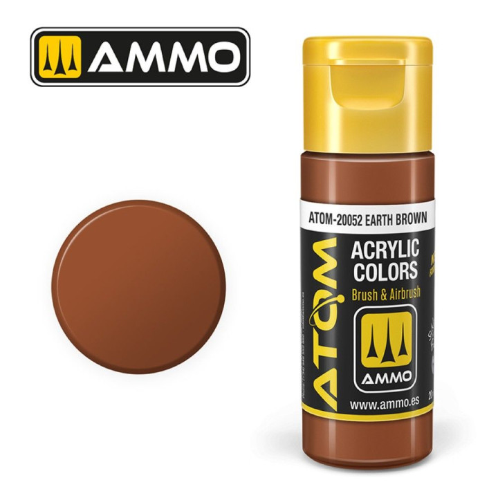 ATOM COLOR Earth Brown 20ml