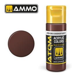 ATOM COLOR Schokobraun RAL 8017 20ml