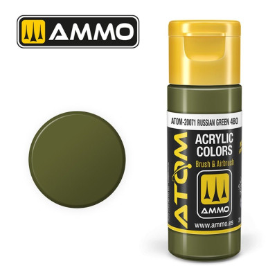 ATOM COLOR Russian Green 4BO 20ml