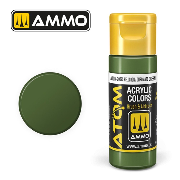 ATOM COLOR Hellgrün / Chromate Green 20ml