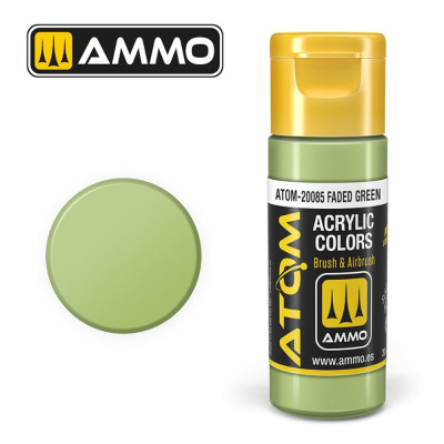 ATOM COLOR Faded Green 20ml