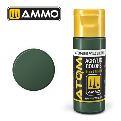 ATOM COLOR Phtalo green 20ml