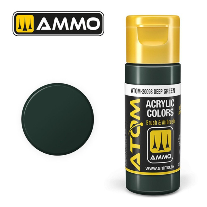 ATOM COLOR Deep Green 20ml